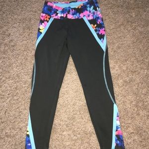 Justice new tropical yoga pants! Darling